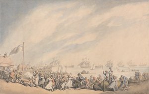 The Return of the Fleet to Great Yarmouth in 1797